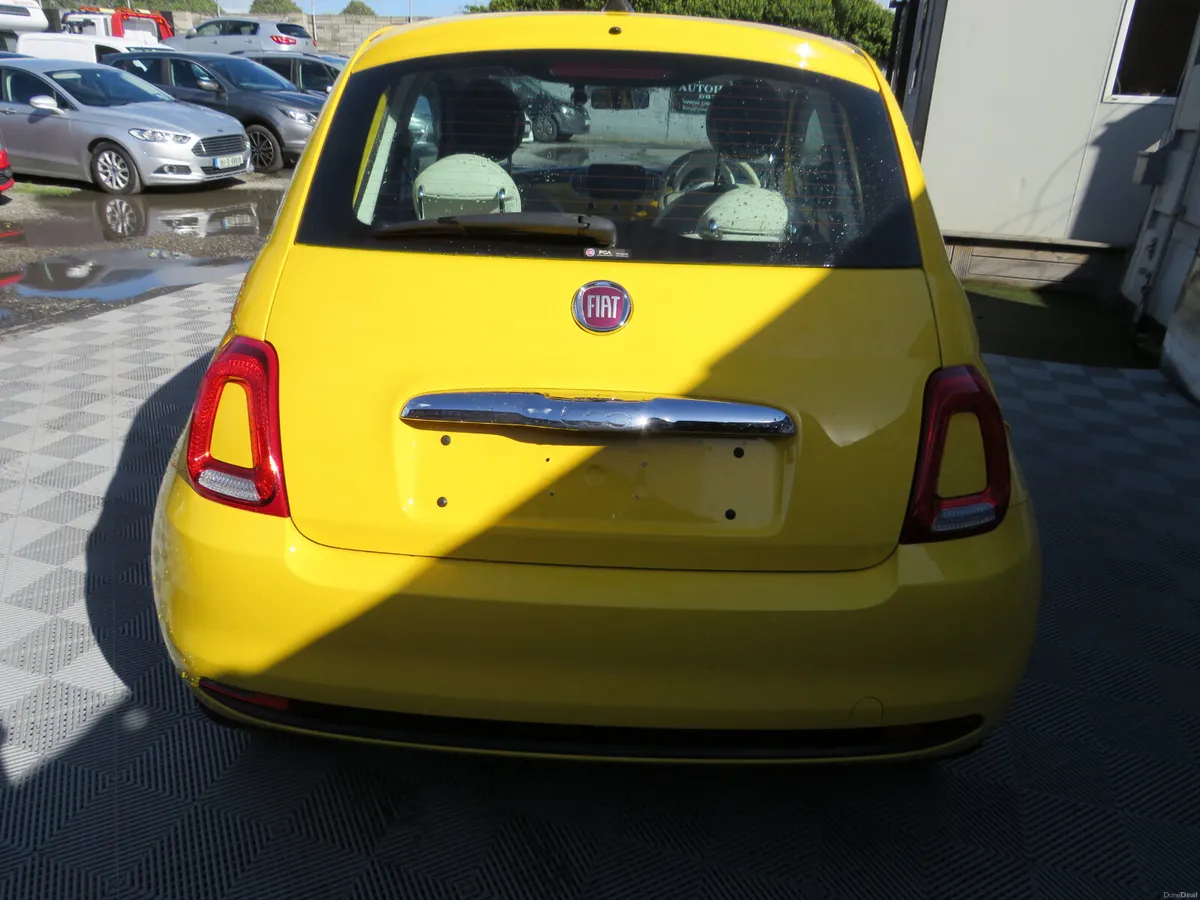 2021 FIAT 500 1.2 AUTO IN FUNKY YELLOW - Image 4