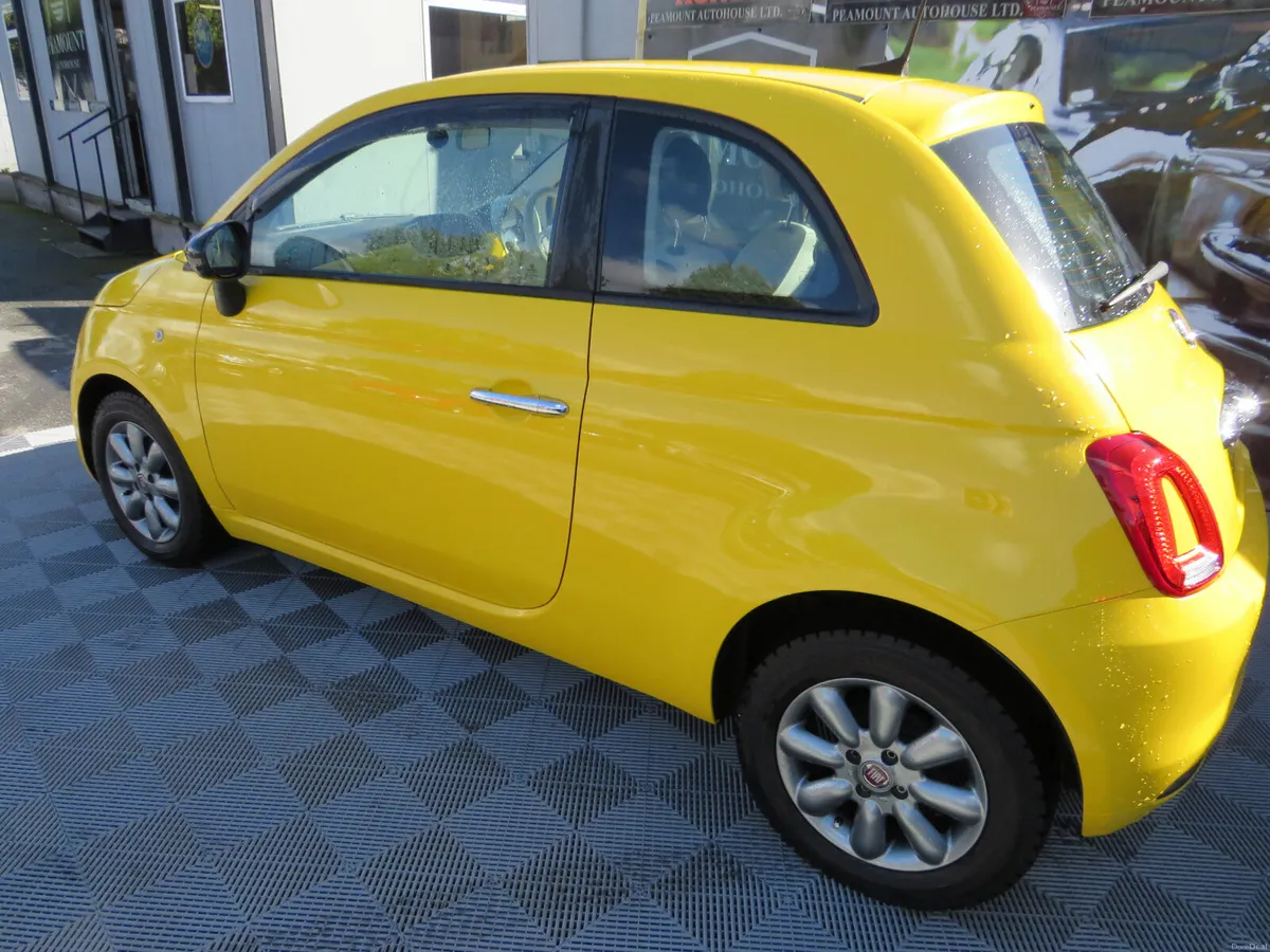2021 FIAT 500 1.2 AUTO IN FUNKY YELLOW - Image 5
