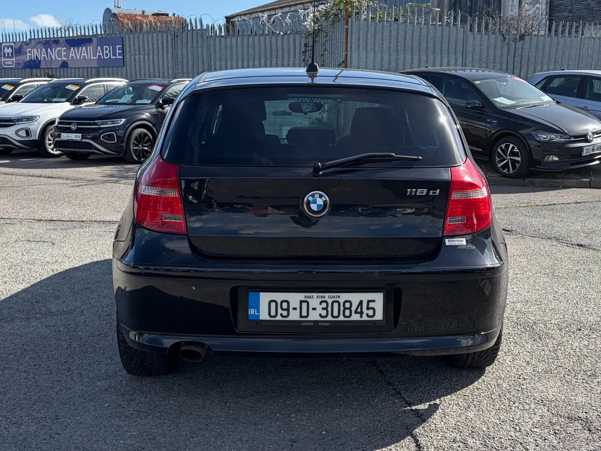 2009 BMW 1 Series 118 2.0D Sport Nct 09/27 - Image 5