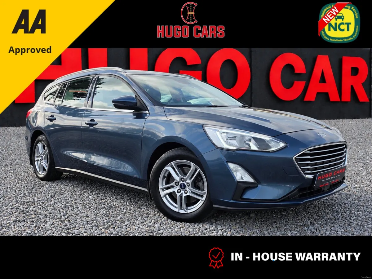 2019 Ford Focus 1.0/New NCT/Irish/Warranty - Image 1