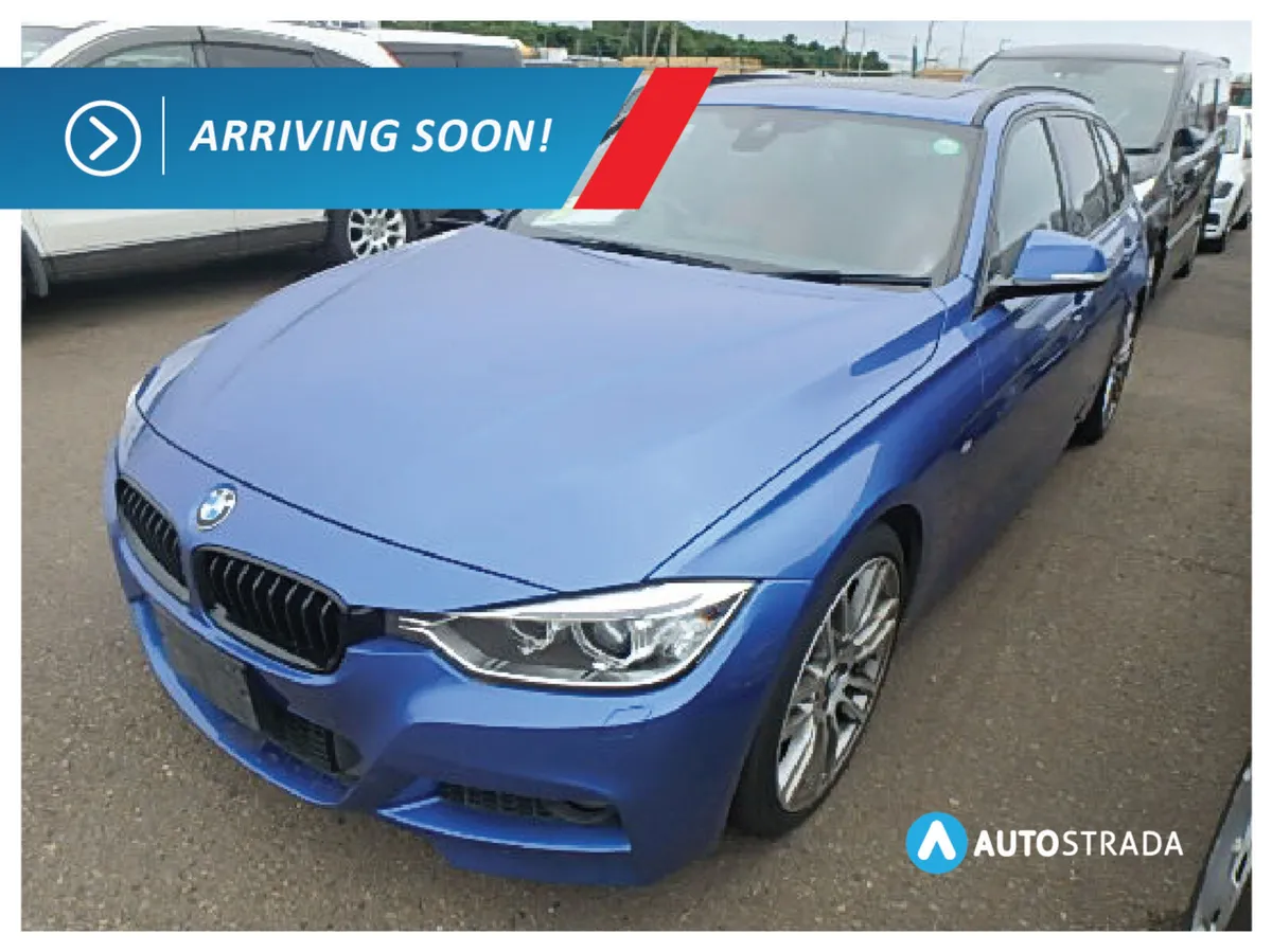 132 320d Estoril Blue Touring SunRoof Red Leather - Image 1