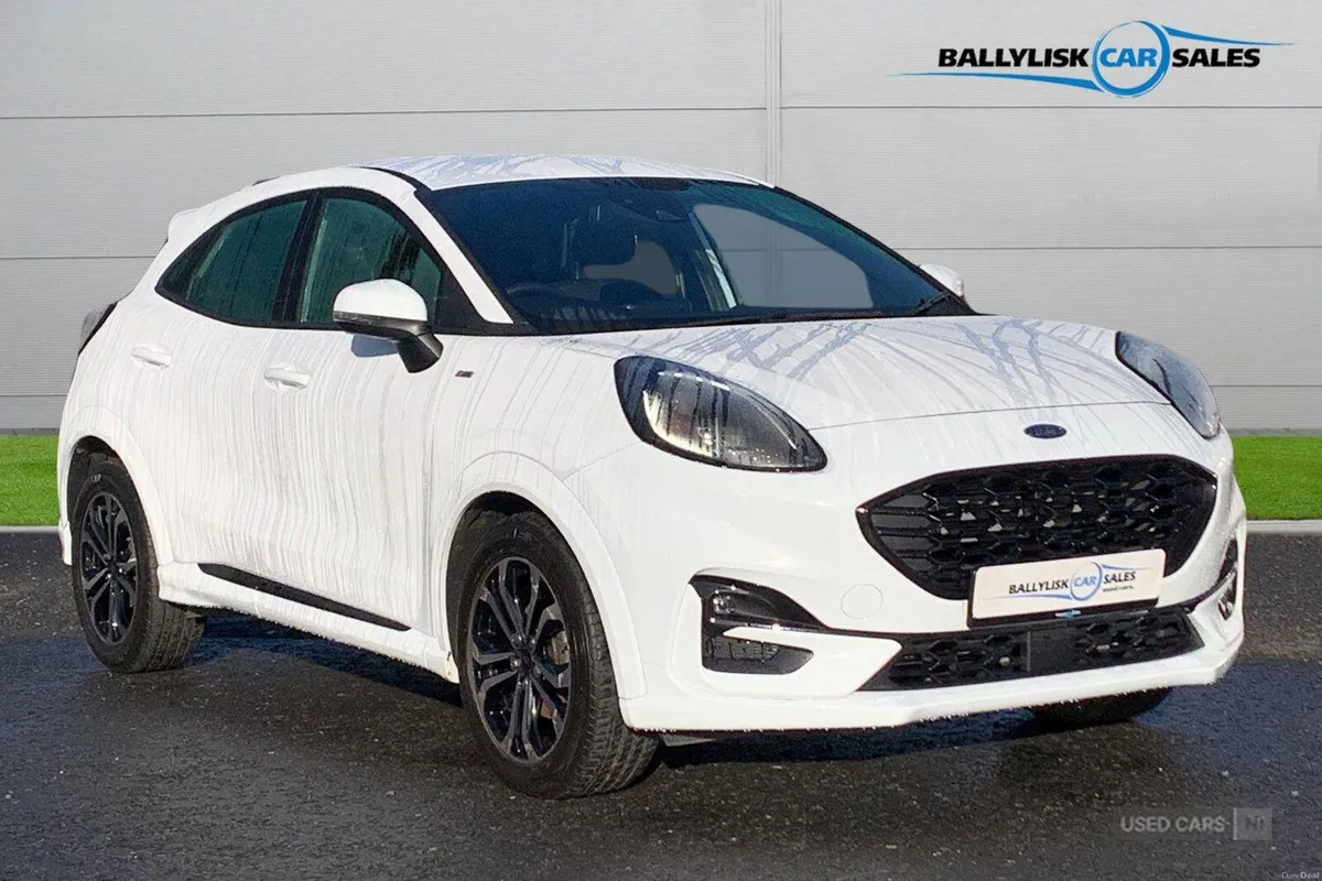 Ford Puma 1.0T 125PS ST-Line in Frozen White with - Image 1