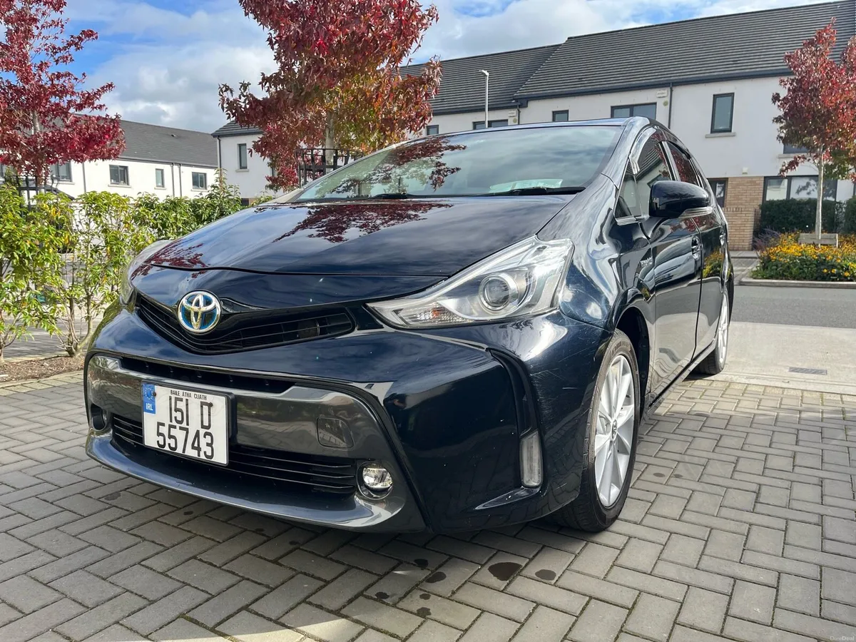 2015 Toyota Prius Alpha (petrol hybrid 7 seater) - Image 1