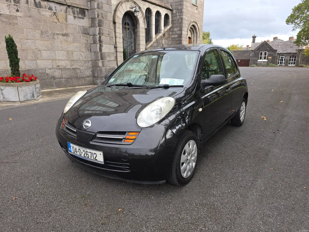 Nissan Micra 2004' JUST NCT’D' 87KLMS €2.250 - Image 1