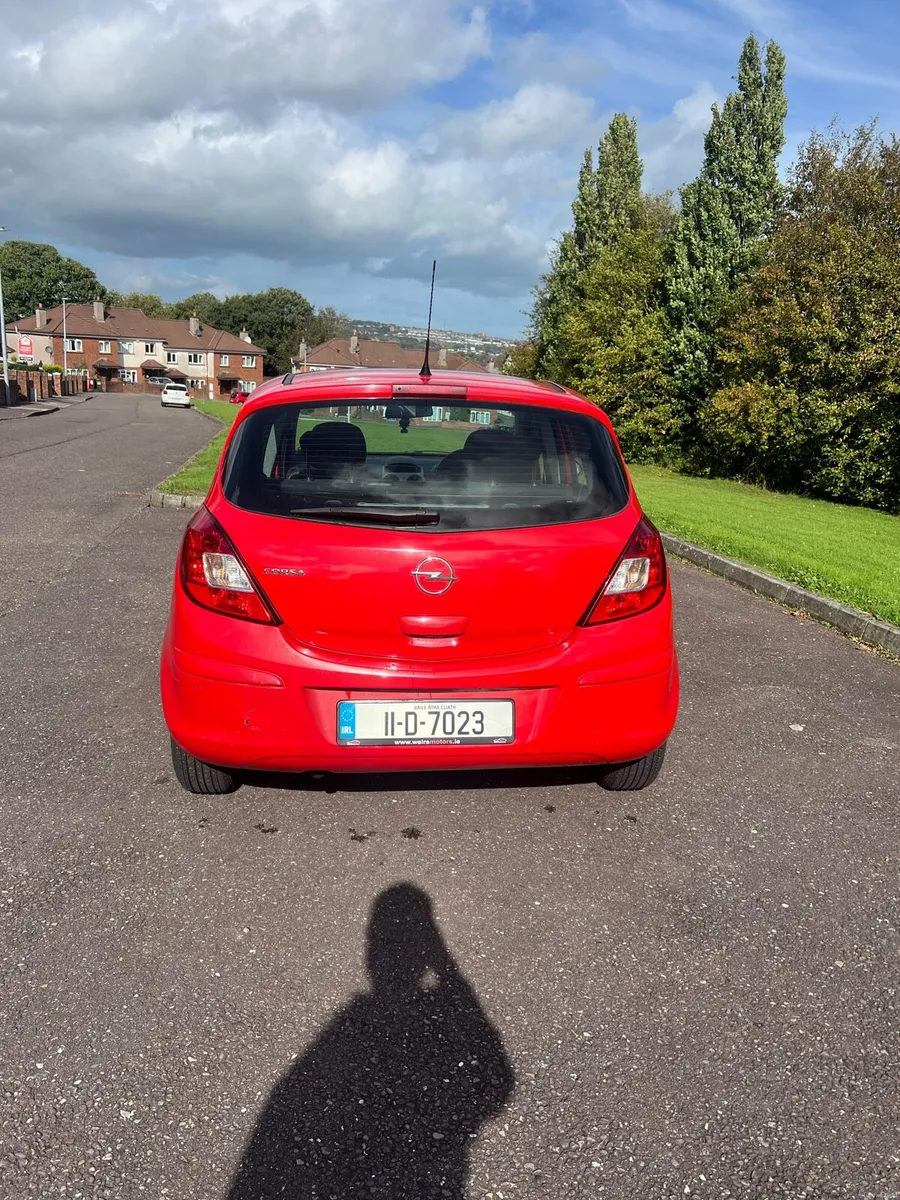 Opel Corsa 2011 fresh NCT and taxed only 119kms - Image 4