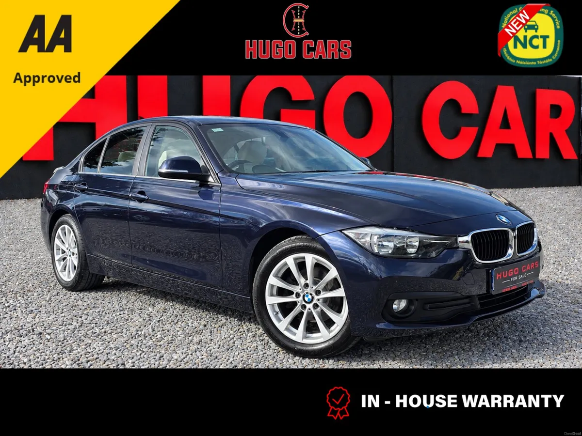 2017 BMW 318d Auto/FSH/New NCT/Warranty - Image 1