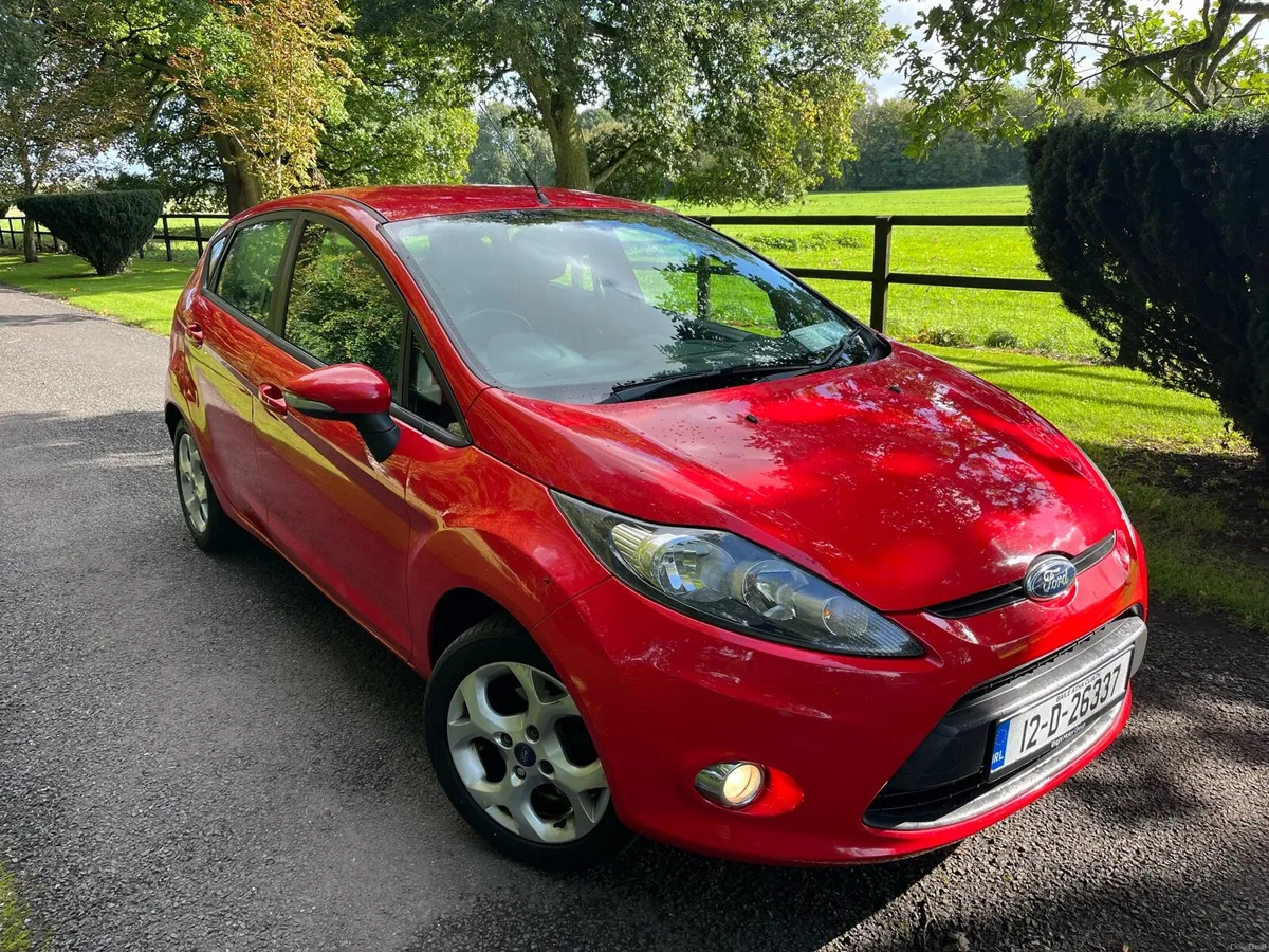 2012 FORD FIESTA 1.25 ZETEC NCT 08/27 - Image 1