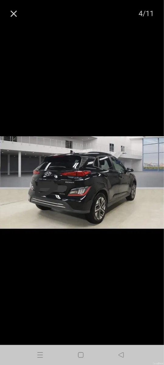 2022 Hyundai Kona Electric 64KWh - Black - Image 6
