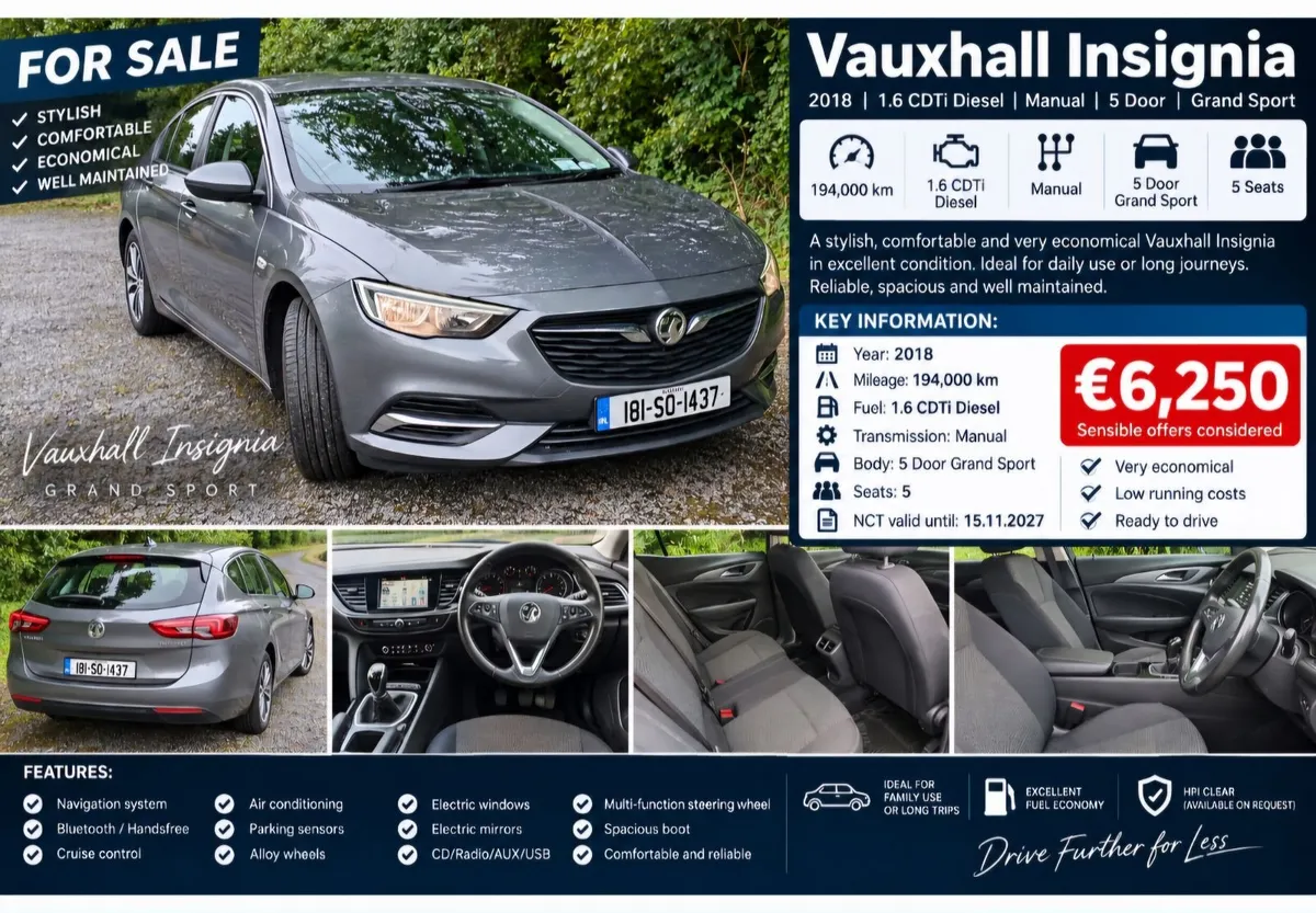 Opel Insignia 2018 - Image 1