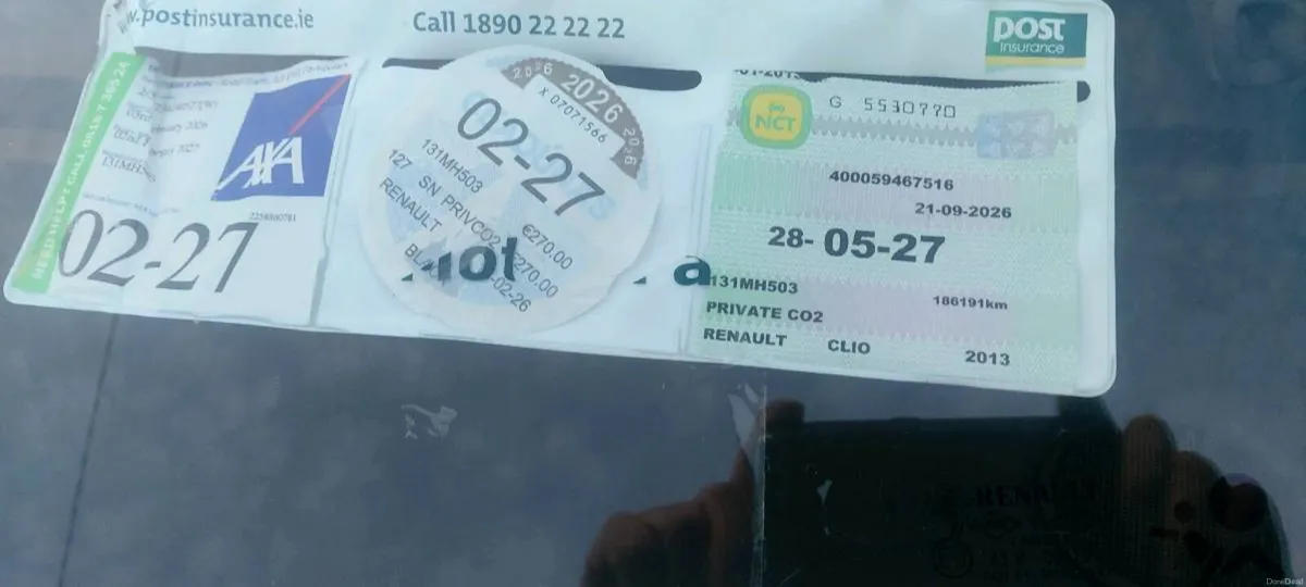 Renault clio 2013 nct tax - Image 3