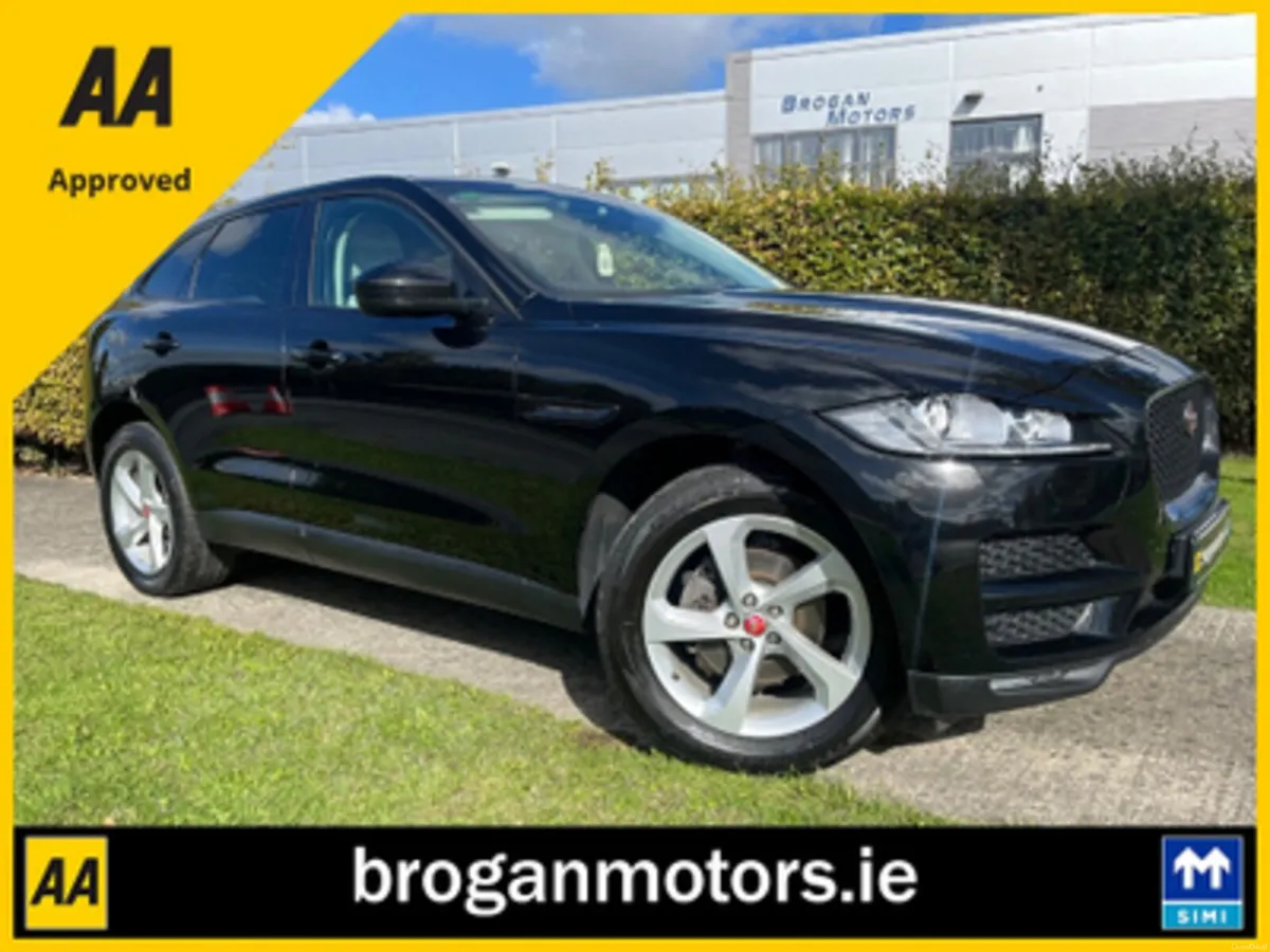 Jaguar F-Pace 20  2.0 D 180PS  FSH/New Nct 08/28 - Image 1