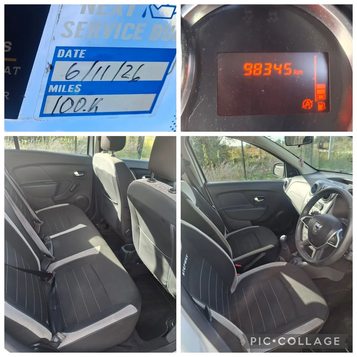 2017 DACIA SANDERO STEPWAY 1.0PETROL NCT>TAXED. - Image 3