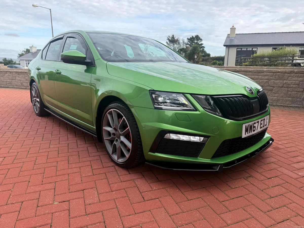 2018 SKODA OCTAVIA 2.0 TDI VRS 184 RALLYE GREEN - Image 4
