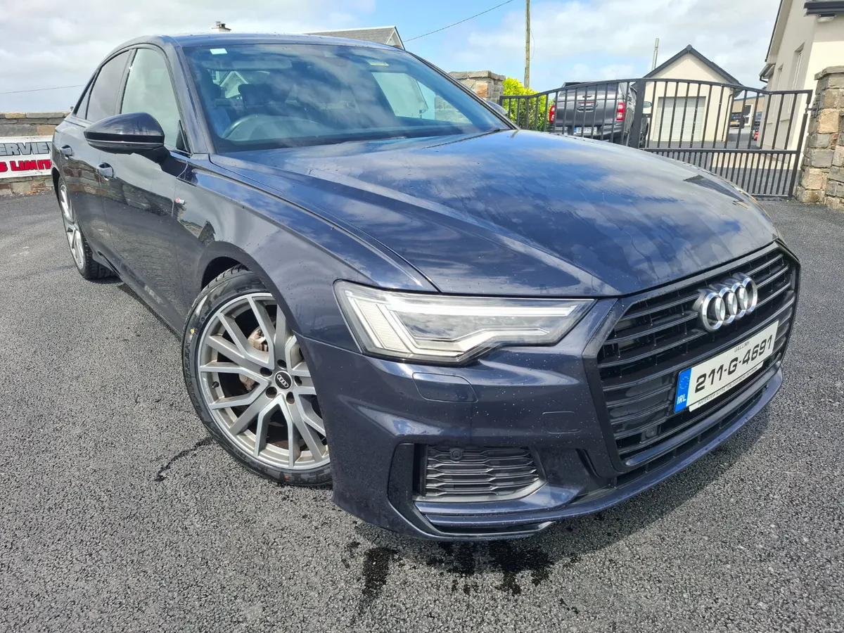 Audi A6 2021 Black edition New NCT - Image 1