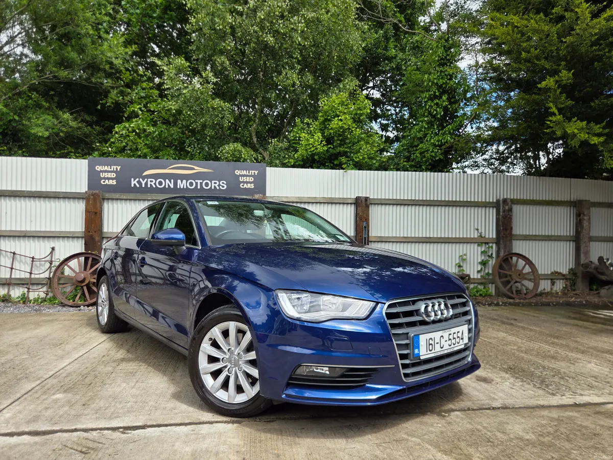 161 Audi A3 Saloon 1.6 TDI | Irish Car | 118k KM | - Image 1