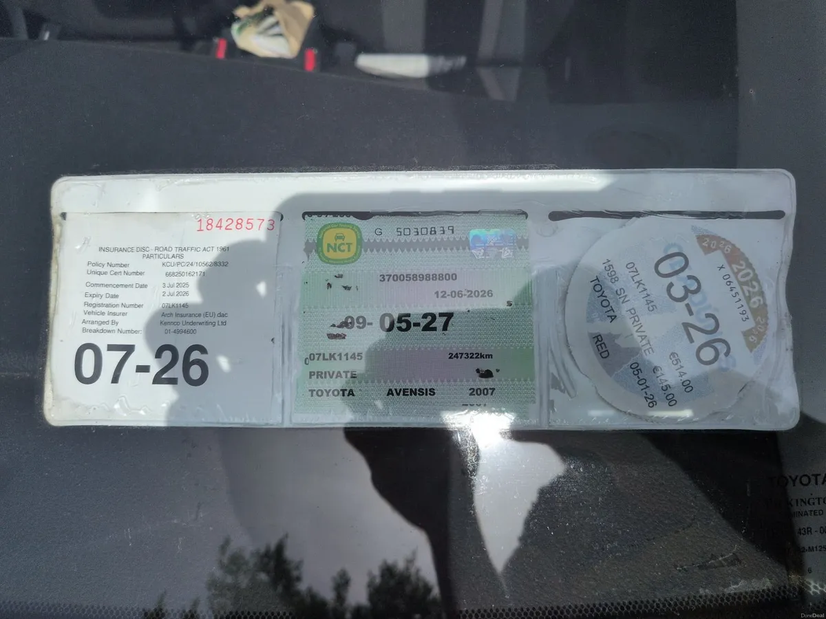 Toyota Avensis 2007 - Image 3