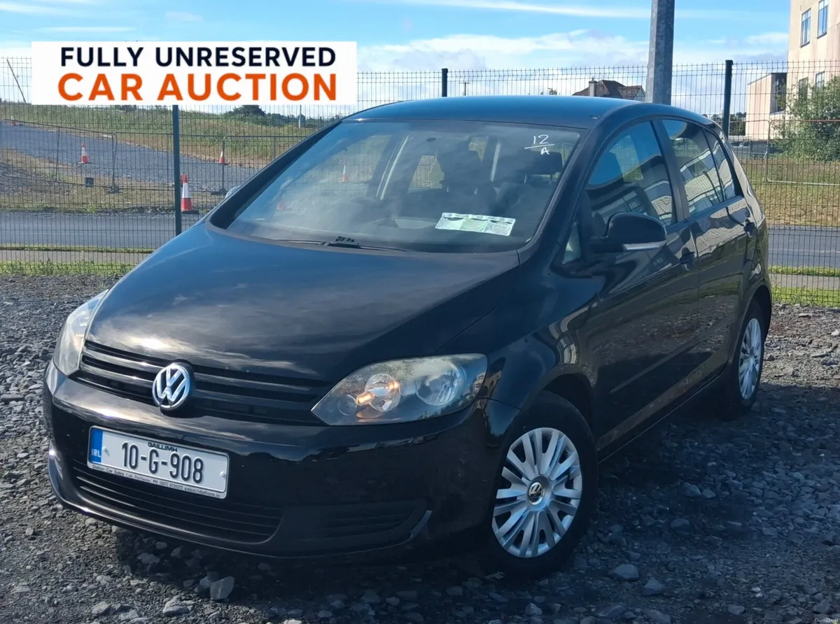 Maindealer auction unreserved Volkswagen Golf 2010 - Image 1