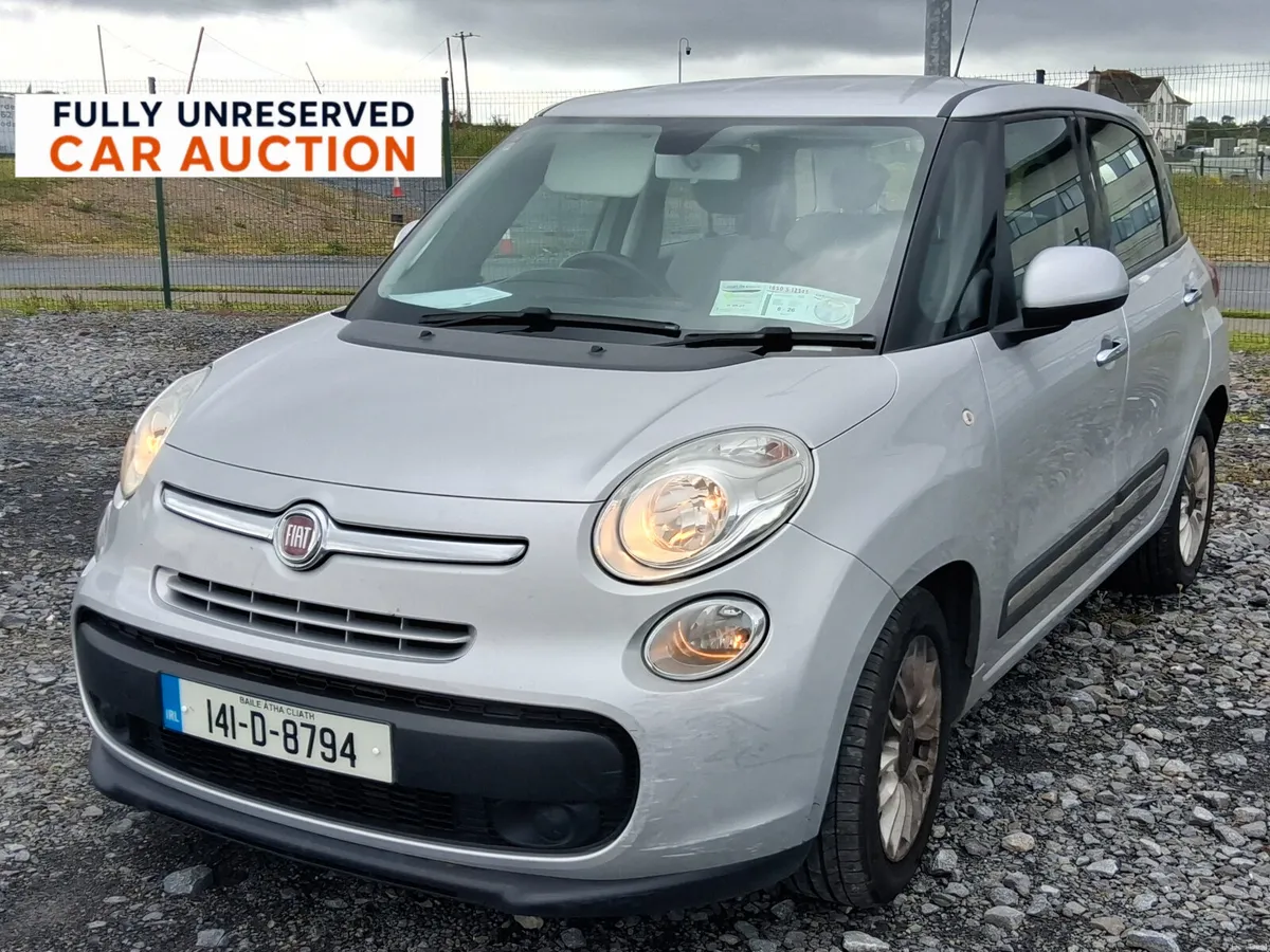 Maindealer Auction Unreserved Fiat 500 2014 - Image 1