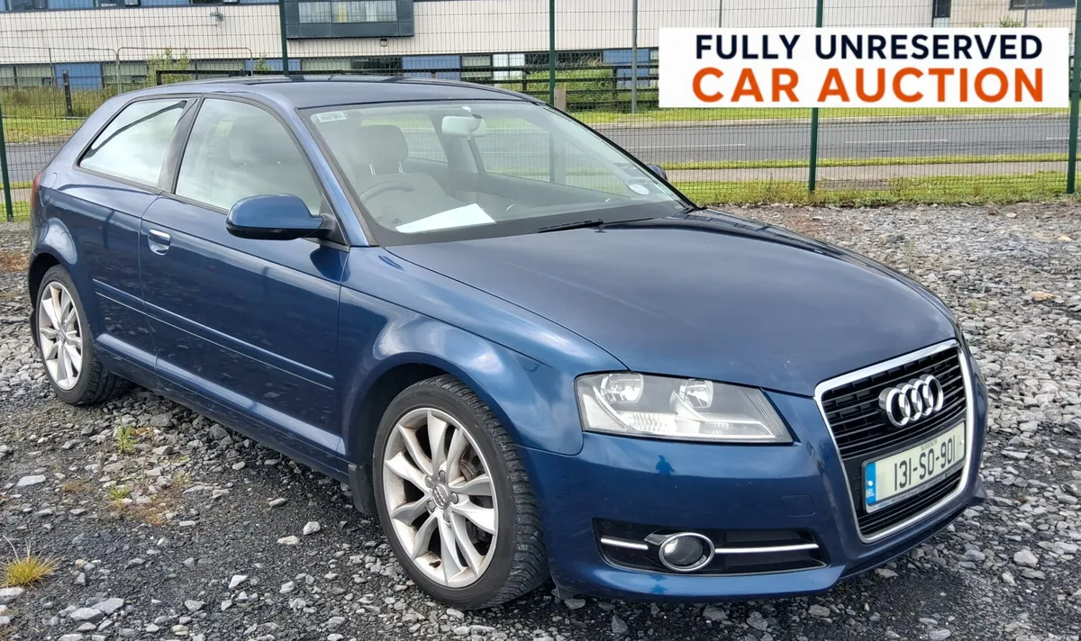 Maindealer Auction Unreserved Audi A3 2013 - Image 1