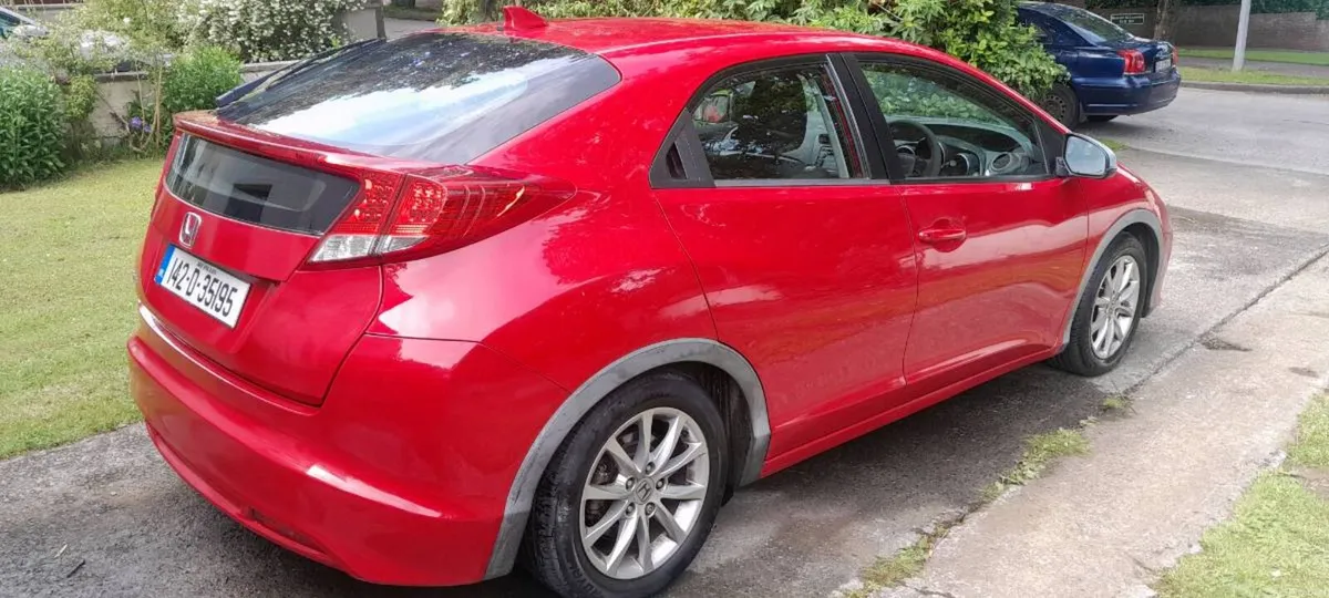 2014 Honda Civic 1.3p Long NCT,Taxed,low mge Sat N - Image 3