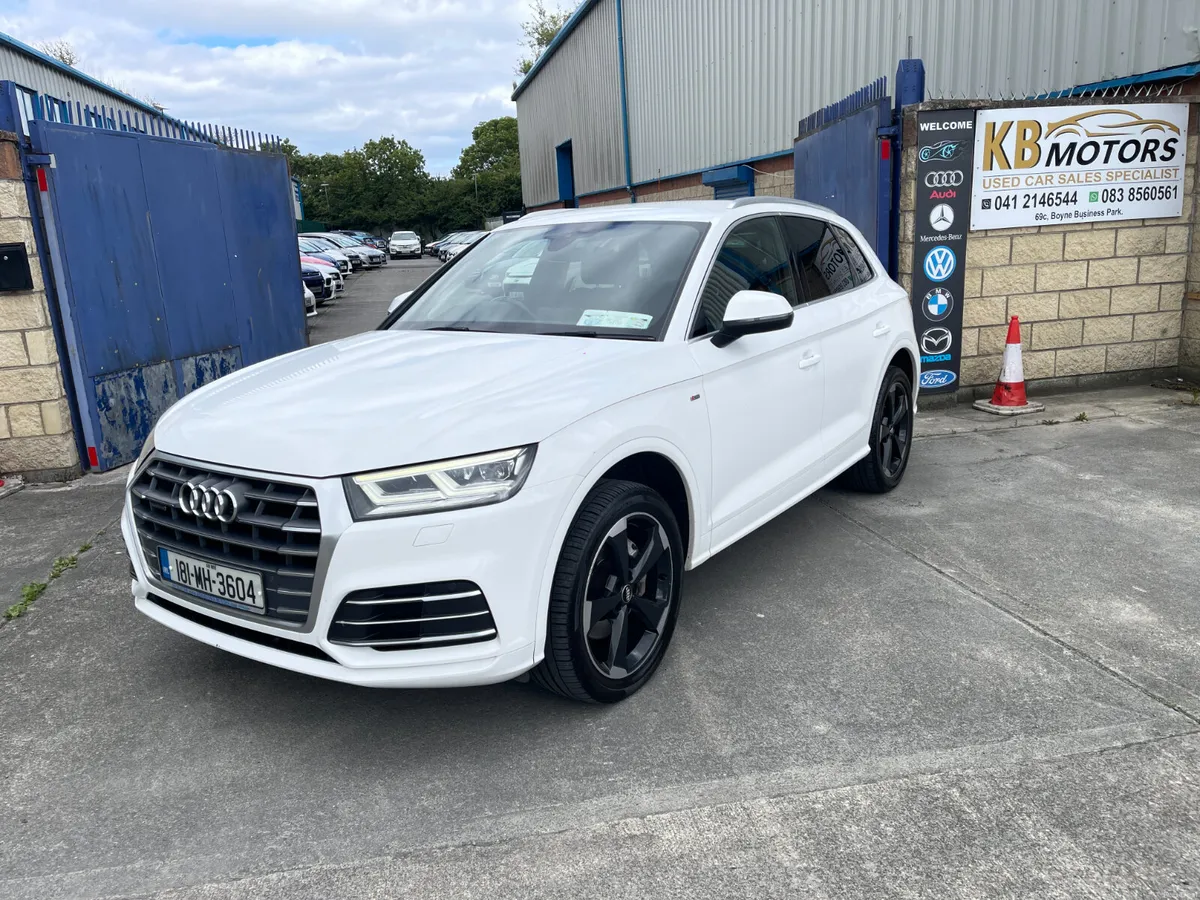 2018,Audi Q5 2.0TDI Sline,AUTO 190PS,New Nct 05/28 - Image 1