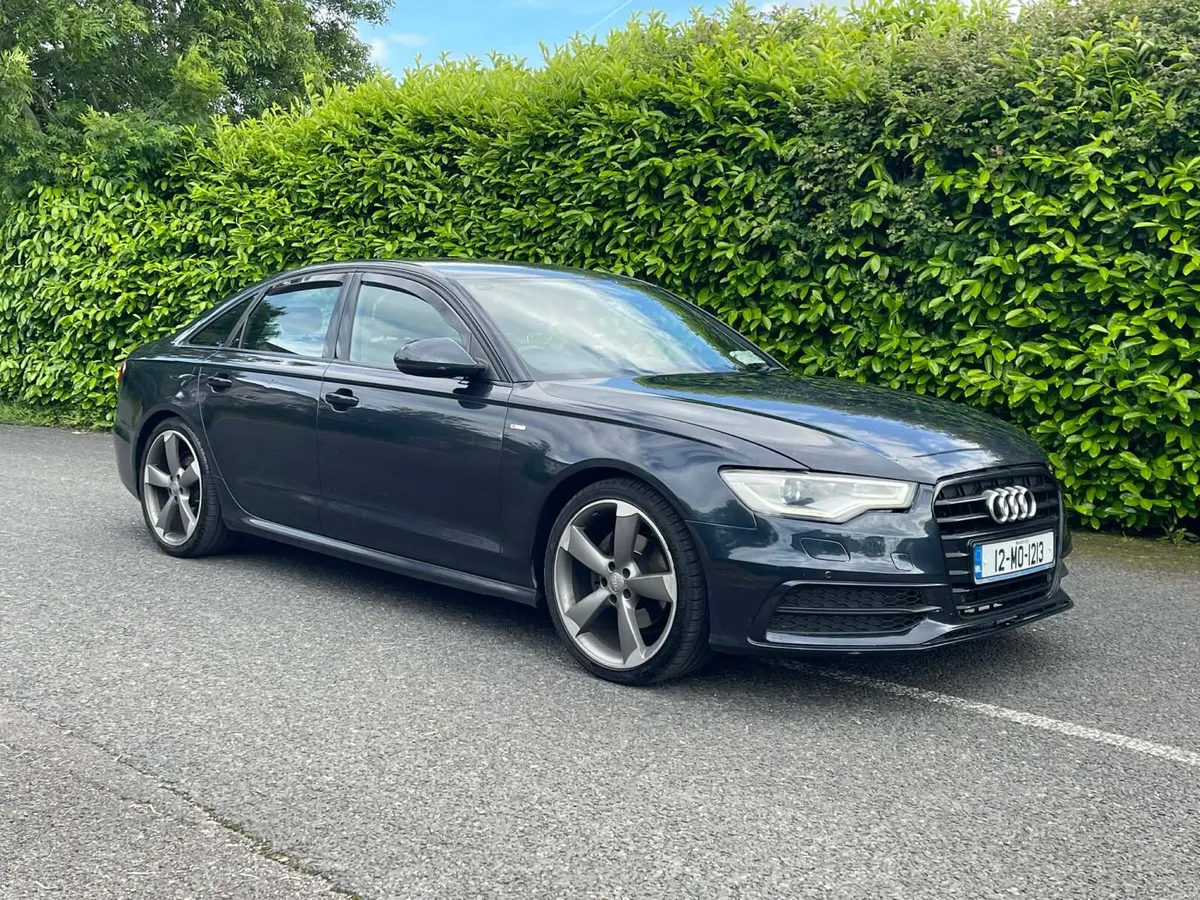 2012 Audi A6 Sline black edition - Image 1