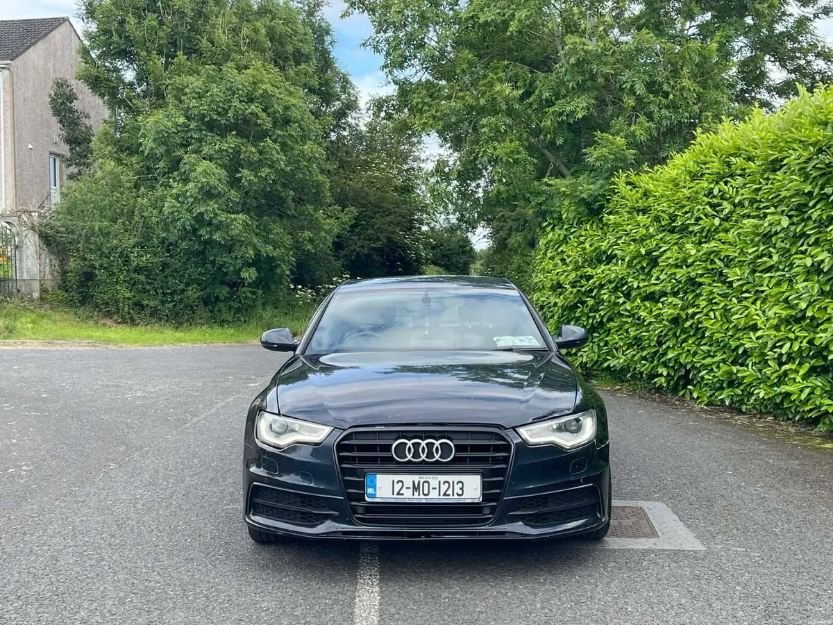 2012 Audi A6 Sline black edition - Image 2
