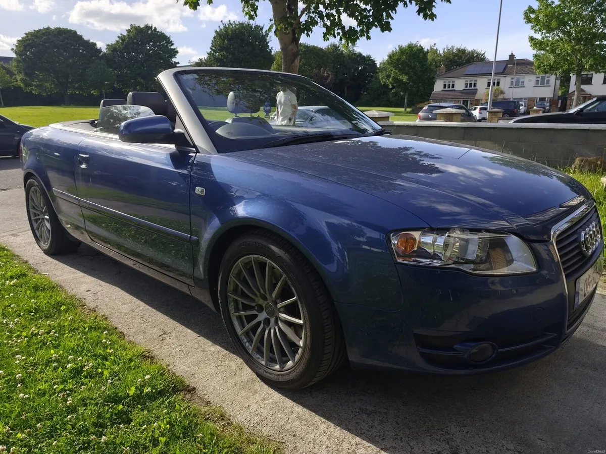 Audi A4 Cabriolet Nct'd Great Condition Taxed - Image 3