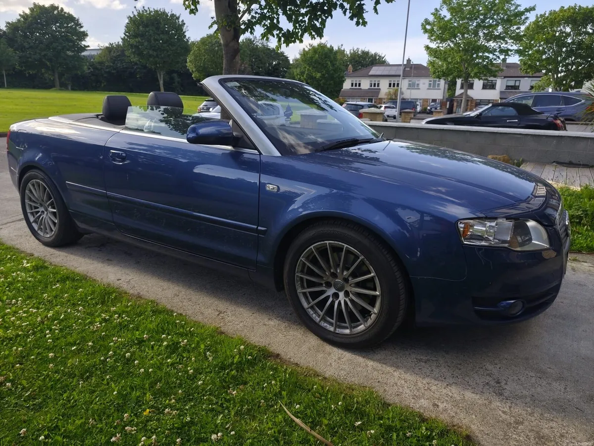 Audi A4 Cabriolet Nct'd Great Condition Taxed - Image 1