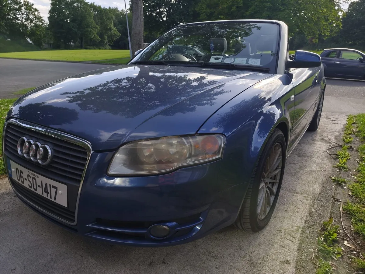 Audi A4 Cabriolet Nct'd Great Condition Taxed - Image 6