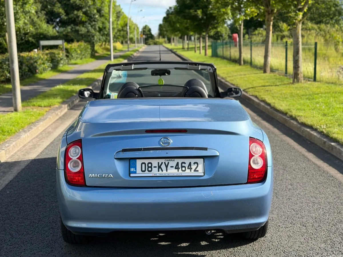 2008 nissan micra convertible new nct 12/26 - Image 3