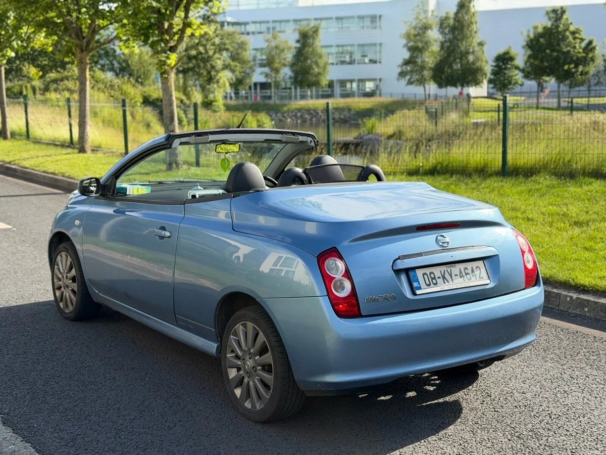 2008 nissan micra convertible new nct 12/26 - Image 1