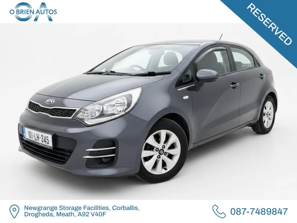 Kia Rio EX 1.25 Petrol *RETAIL PRICE €10,900 STRAI - Image 1