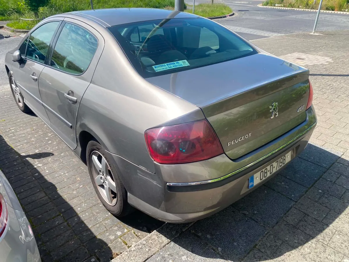 2008 Peugeot 407 new nct 06/27 - Image 3