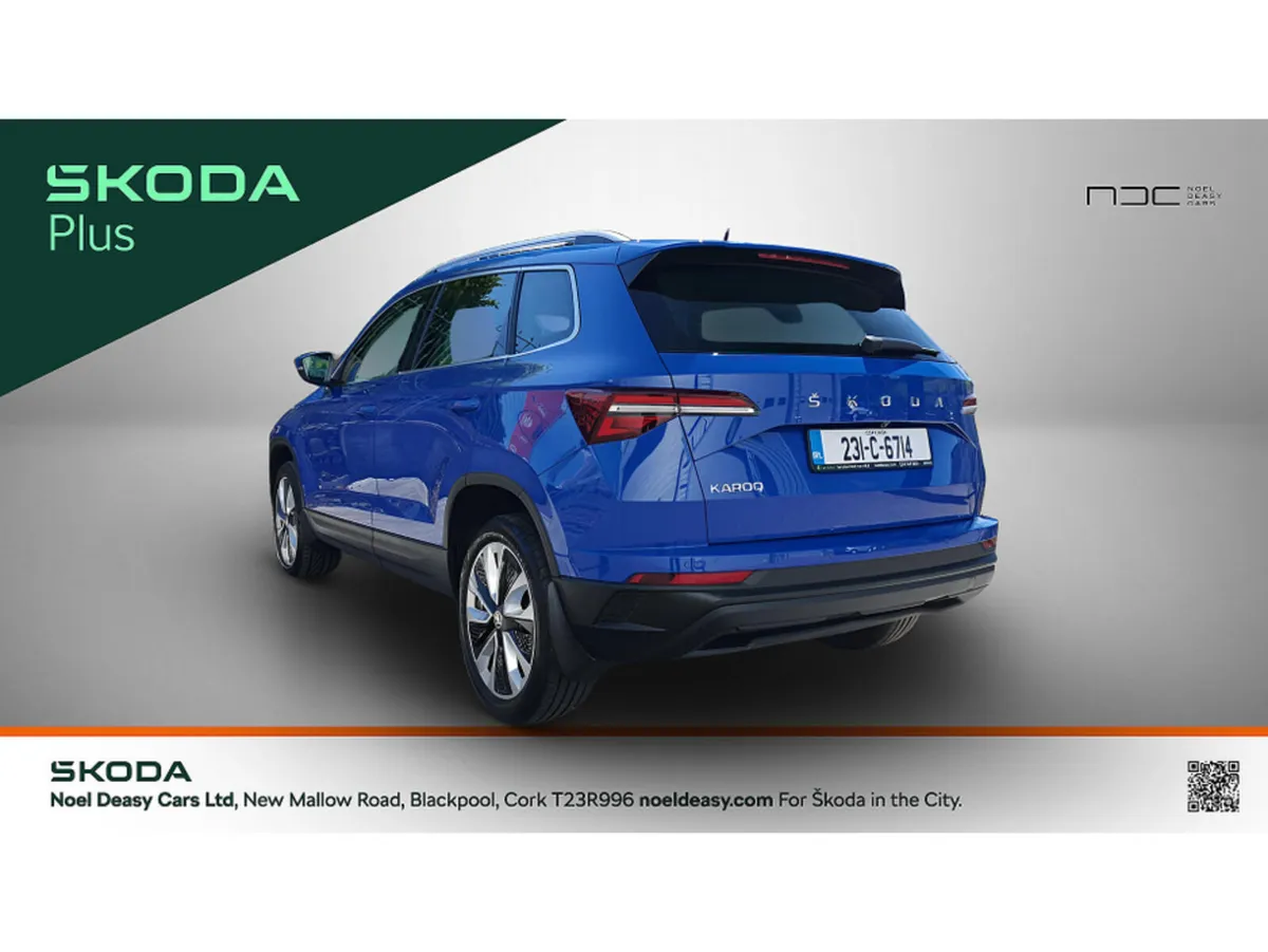 Skoda Karoq STYLE 2.0 TDI 115 BHP- ENERGY BLUE- 2 - Image 2