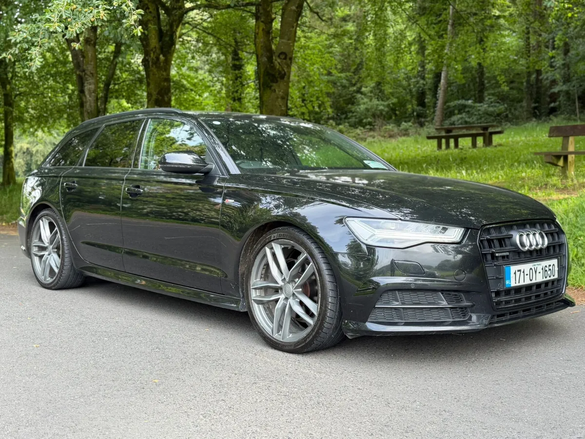 2017 Audi A6 S-Line Black edition estate! - Image 1