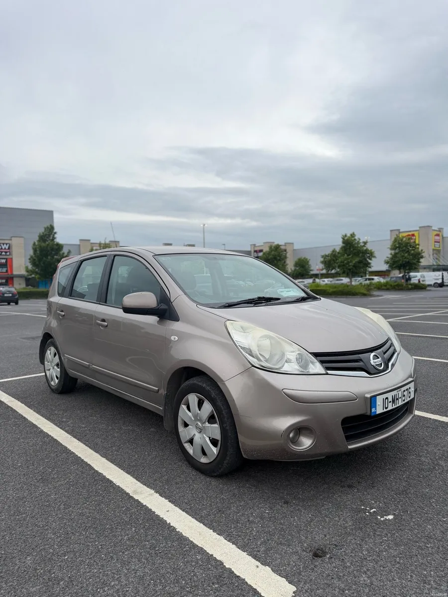 2010 Nissan note nct and tax - Image 1
