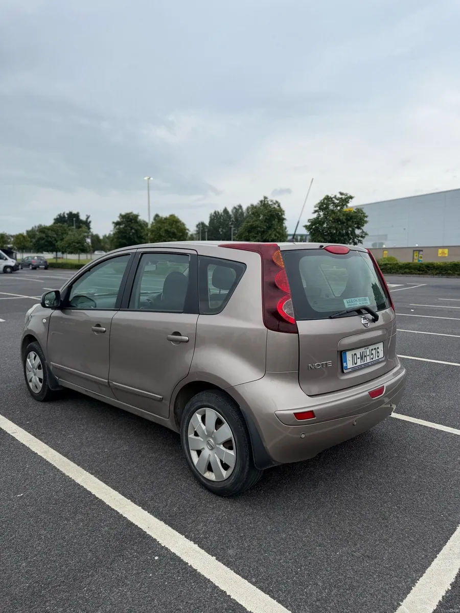 2010 Nissan note nct and tax - Image 3