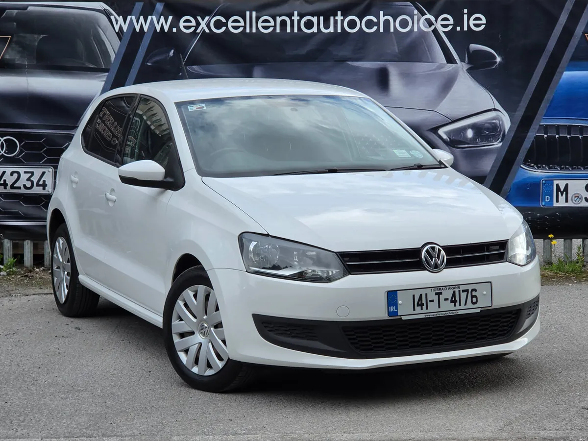 Volkswagen Polo 2014 White,1.2p, Automatic - Image 1