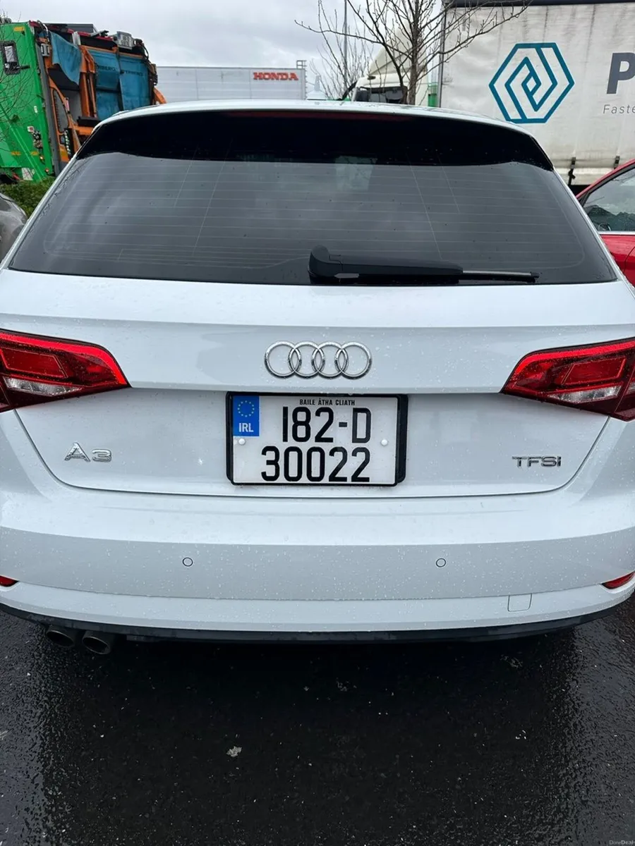 2018 White Audi A3 TFSI Hatchback - Image 1