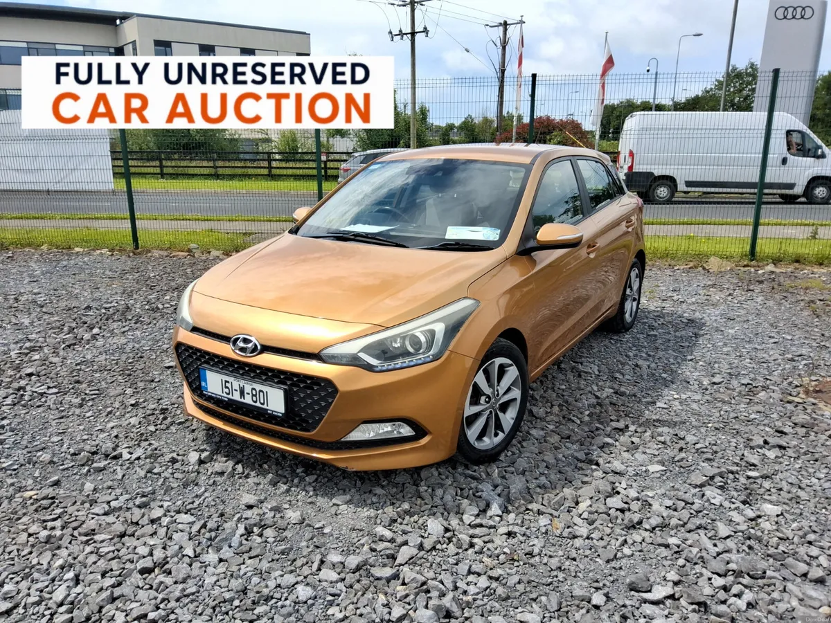 Maindealer Auction Unreserved Hyundai i20 2015 - Image 1