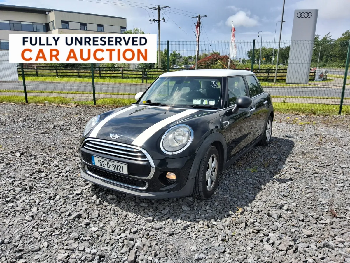 Maindealer Auction Unreserved Mini Cooper 2018 - Image 1