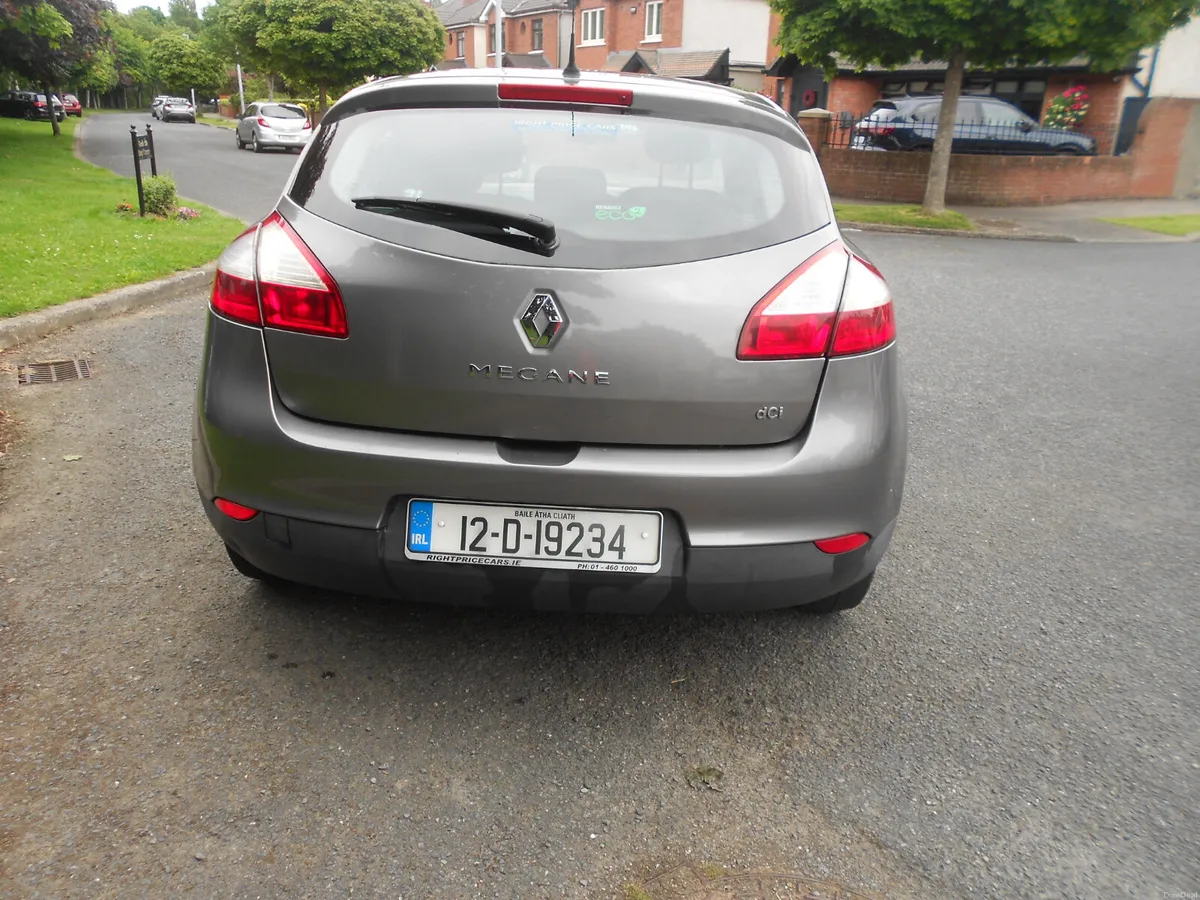 Renault Megane 2012 diesel 5 door - Image 3