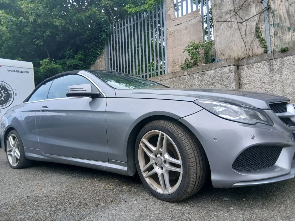 Convertible E-class Mercedes diesel north of Irela - Image 2