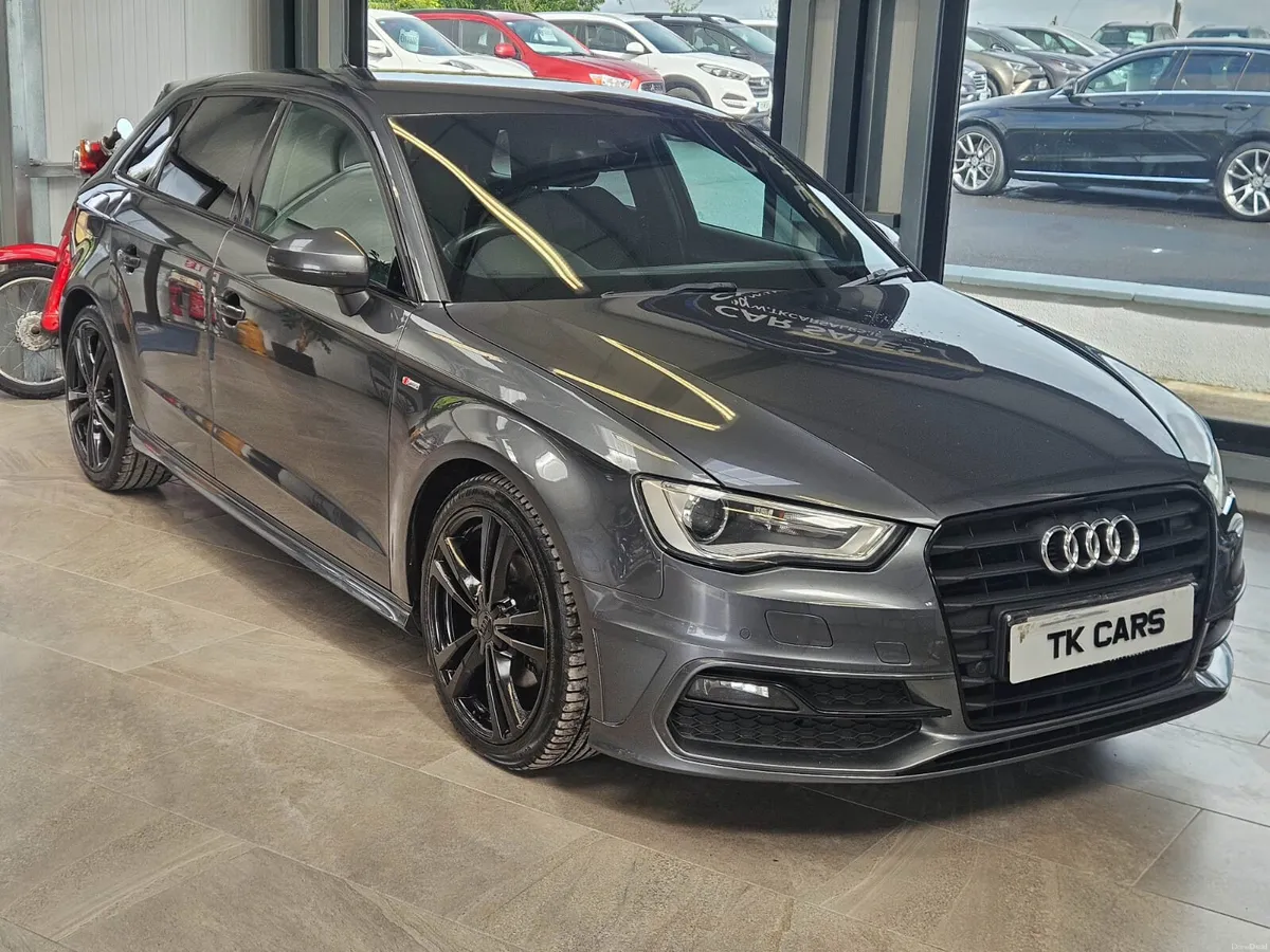 15 AUDI A3 S-LINE W/BLACK EDITION STYLING - Image 1