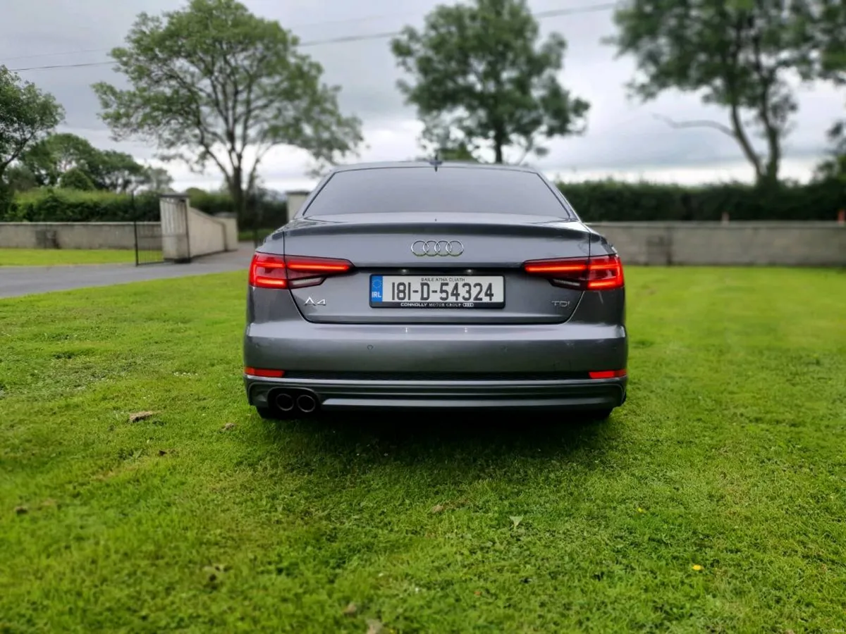 AUDI A4 S-LINE 190 BHP HI-SPEC 2018 - Image 4