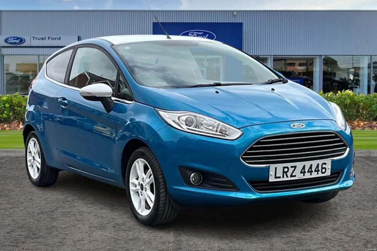 Ford Fiesta Zetec Blue - Image 1