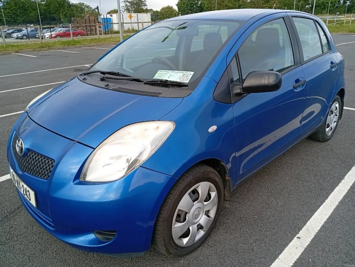 09 Toyota Yaris 1.0 5dr NEW NCT! Low KMS - Image 1