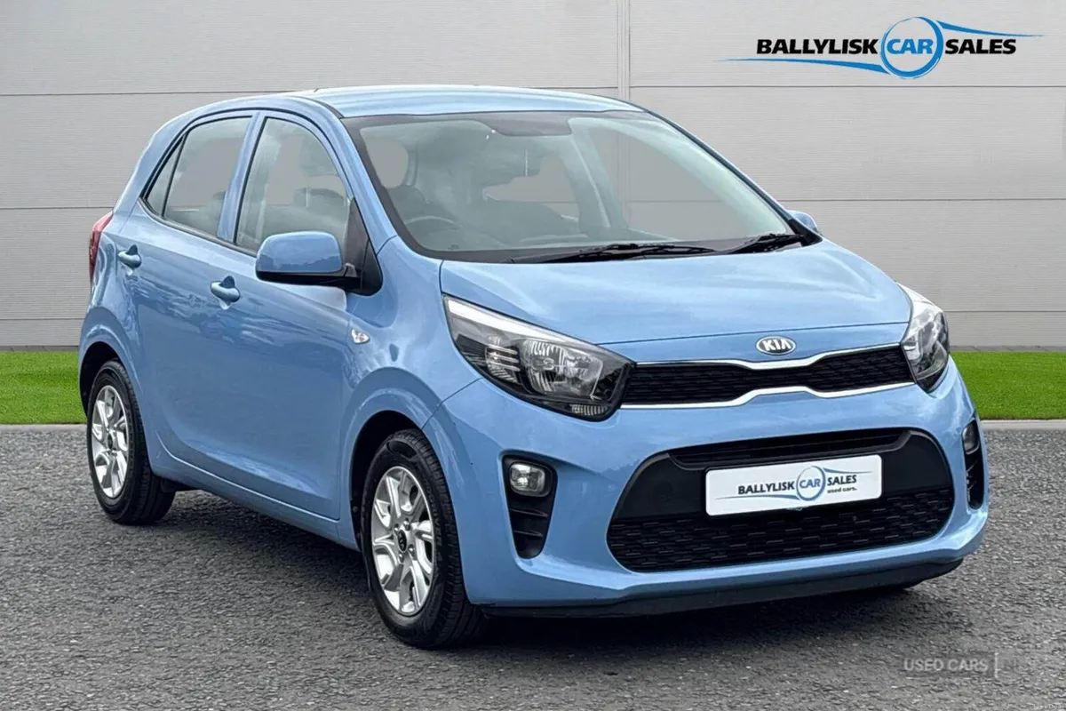 Kia Picanto 1.0 66BHP 2 in Blue with 25K - Image 1