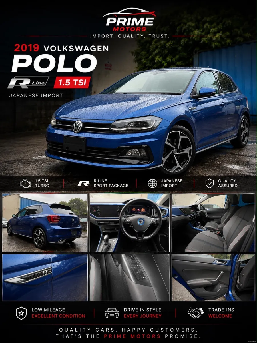Volkswagen Polo 2019 - R Line 1.5L - Image 1